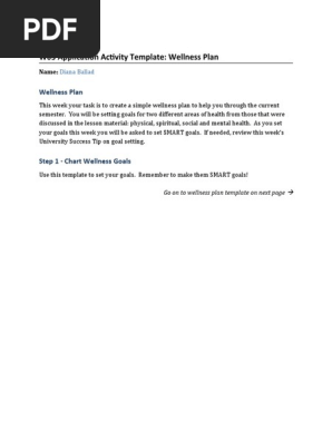 ApplicationActivity_WellnessPlan