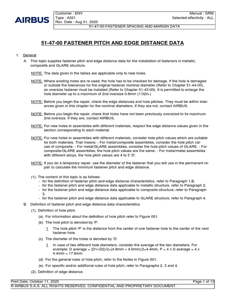 Fastener Spacing and Margin Data PDF Rivet Screw