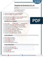 A1 Folge 29 Negation Im Deutschen