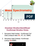 Materi 9. Mass Spectrometry