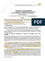 The Liminality of Adolescence - Becoming An Adult From The Point of View of The Theory of The Rite of Passage (Jaskulska, 2015)