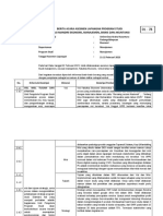 Berita Acara Asesmen Lapangan Program Studi