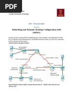 CNE Tutorial 08 - Subnetting and Dynamic Routing Configuration With OSPFv2