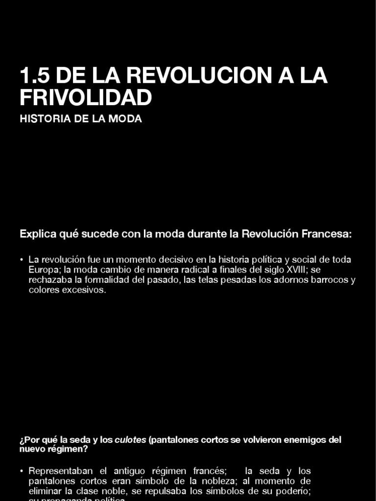 Historia De La Moda Pdf