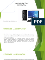 Computacion e Informatica