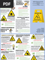 Triptico Sobre Los Riesgos en Las Industrias Alimentarias