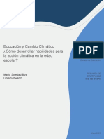 Educacion y Cambio Climatico Como Desarrollar Habilidades para La Accion Climatica en La Edad Escolar