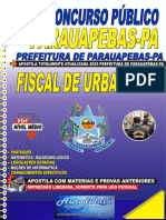 Apostila digital PREFEITURA DE PARAUAPEBAS 2022 - FISCAL DE URBANISMO - PROTEGIDO_unlocked