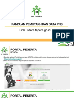 Tapera_Panduan Pemutakhiran Data