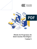 Guía de Aprendizaje Unidad 1 - Diseño - de - Programas - de - Intervención - Psicológica