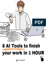 8 Ai Tools To Finish Your Work in 1 Hours