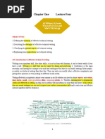 Module 1 Lecture 4 Highlighted Effective Technical Writing