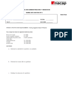 Tarea Nâ°3 Costo y Presupuesto