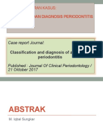 Classification and Diagnosis Aggresif Periodontitis