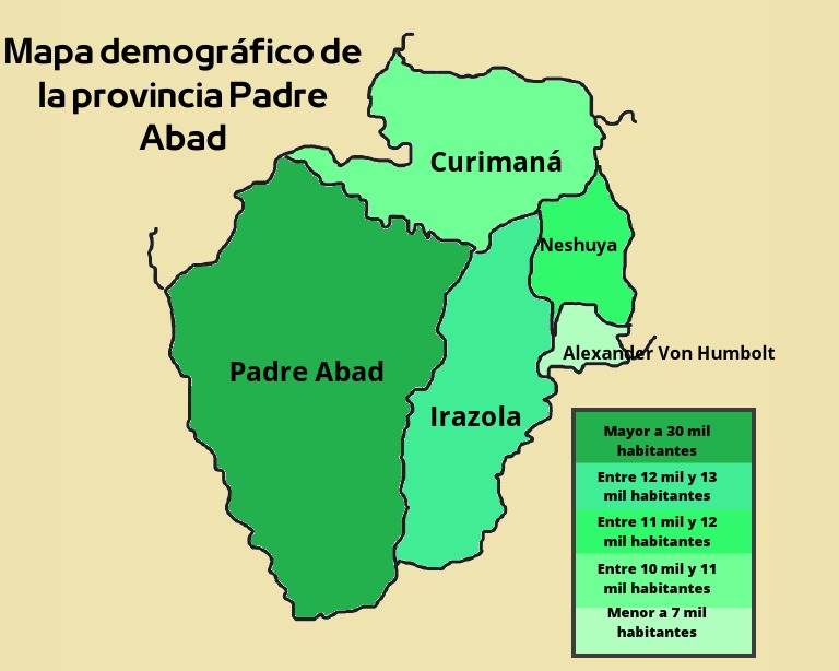 Evidencia Mapa Demográfico Padre Abad PDF