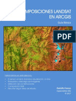 Composiciones Landsat en-Arcgis -gis