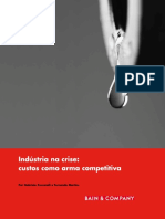 Indústria Na Crise: Custos Como Arma Competitiva: Por Gabriele Zuccarelli e Fernando Martins