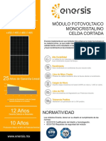 Enersis E144MC A 450W 465W SNV3 2