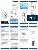 Weg Whome Manual Rele Interruptor Wi Fi RF PT