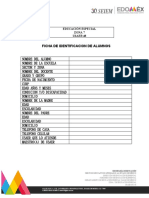 Ficha de Identificacion de Alumnos 22-23