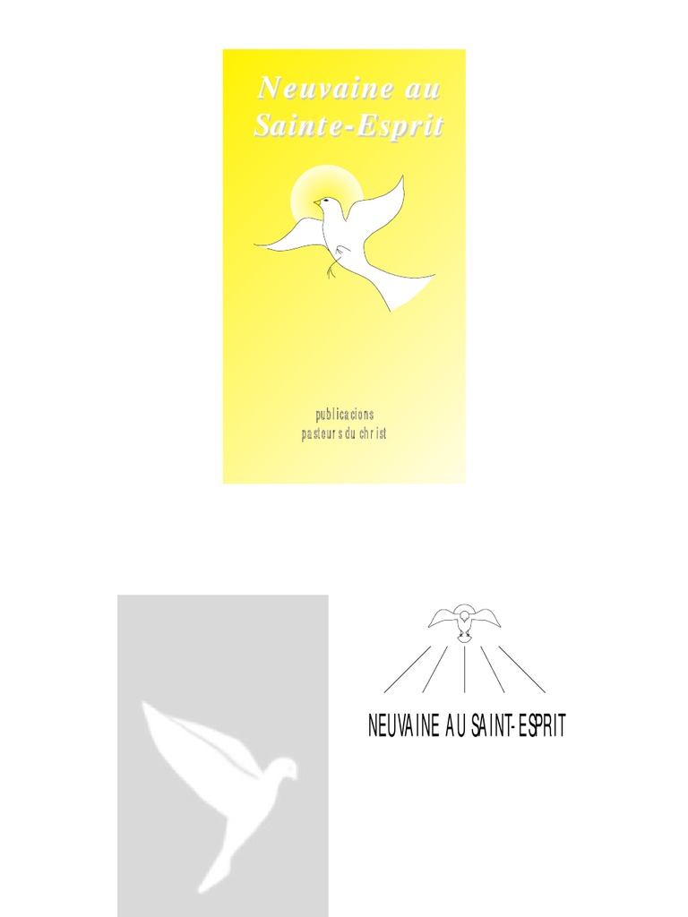 Livret Priere Saint Esprit | PDF | Saint-Esprit | Dieu