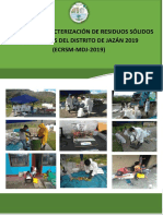 Estudio de Caracterizacion de Residuos Solidos 2019 JAZÁN