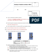 Avaliacao - para - Trabalho - em - Altura - NR35 - GABARITO