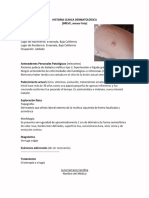 HISTORIA CLINICA DERMATOLOìGICA