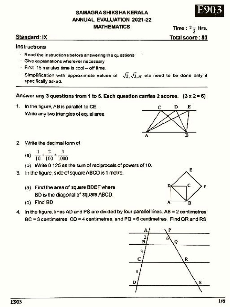 kerala-class-9-annual-exam-2022-question-paper-maths-eng-med-pdf