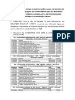 Edital Convocacao Entrevista 2023