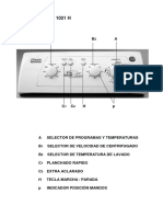 Otsein-Hoover LB LTD 1021 Washing Machine