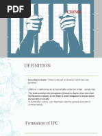 CLAT Study Material Law of Crime