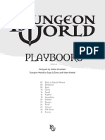 Dungeon World Karty Postaci