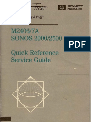 HP-Sonos 2000 - Guide PDF
