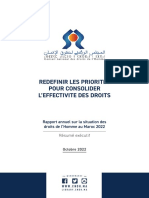 Rapport Annuel CNDH 2022 VF - Resume Executif 2022 1