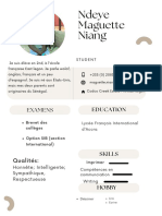 Brown and White Minimalist Graphic Designer CV Resume