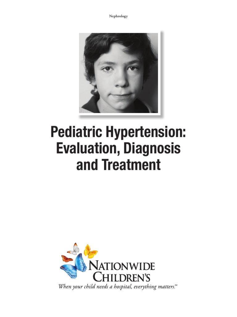 Pediatric Hypertension Evaluation Diagnosis and Treatment PDF