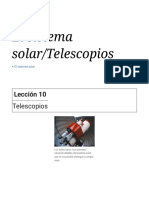 El Sistema Solar - Telescopios - Wikiversidad