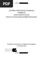Odni Declassified Report On Cai January2022