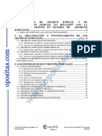 TEMA 26 - CONCEPTOS DE ARCHIVO JUDICIAL Y DE DOCUMENTACIÓN - Organized