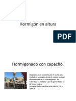 Hormigón en Altura