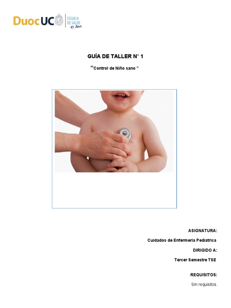 Control Niño Sano | PDF | Amamantamiento | Índice de masa corporal