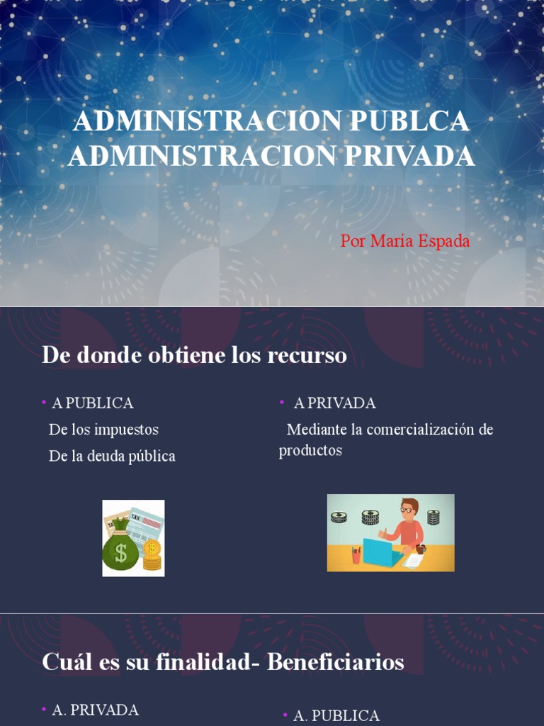 Administración Pública vs Privada | PDF | Negocios | Ciencias sociales