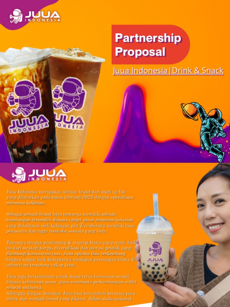 Proposal Kemitraan Juua Booth & Island Konsep Juni 2023 | PDF