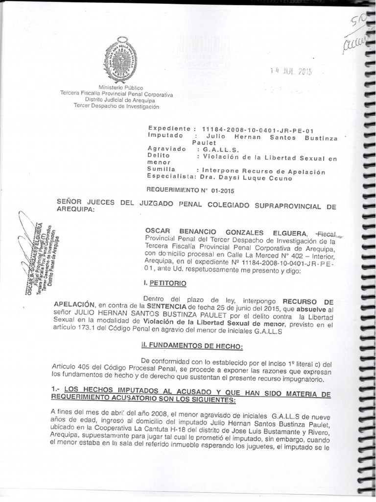 Sentencia de Vista 1 | PDF