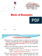 Introduction To Economics