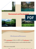 Environment and Development