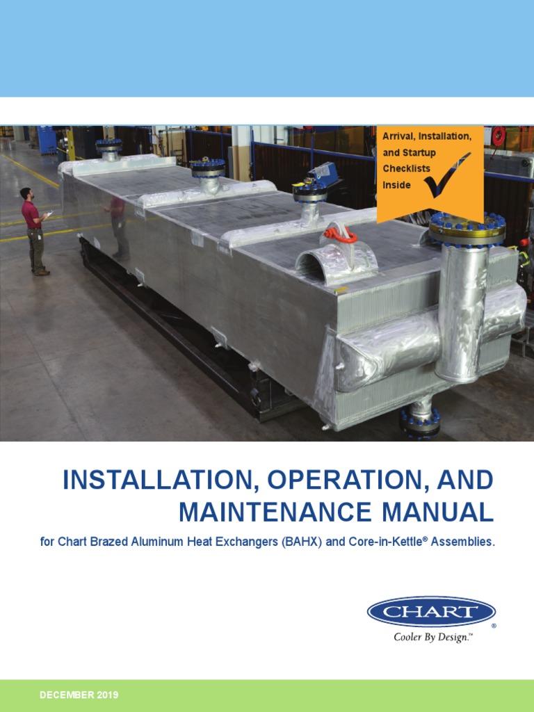 Bahx Iom | PDF | Pipe (Fluid Conveyance) | Heat Exchanger