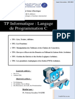 TP5 Langage de Programmation C 