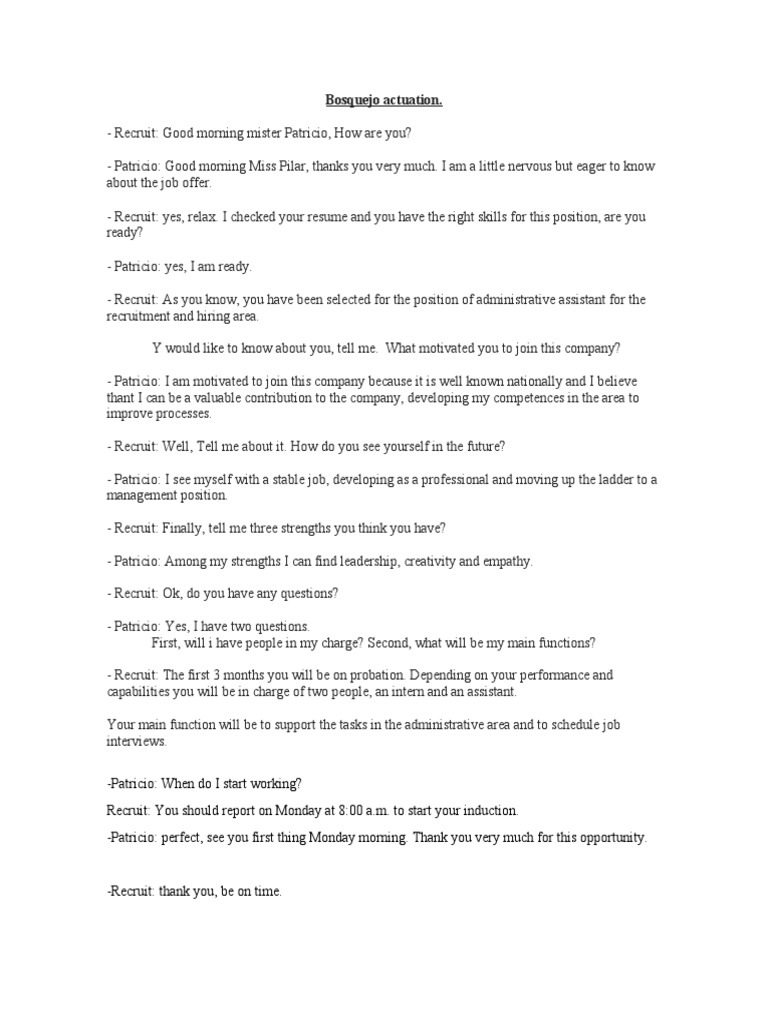 bosquejo de ingles actuacion(1) PDF